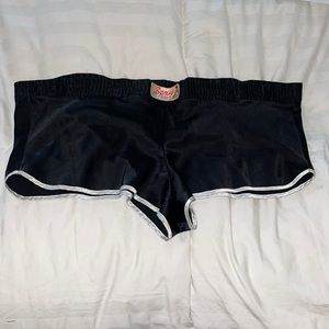 VS Pink silk “like” booty sleep or around the house shorts